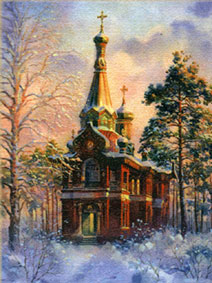 Храм Всех Святых в Приозерске. Освящен в 1892 г.