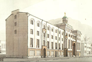 Здание Управления православной церкви Финляндии. Построено в Сортавала в 1931 г.